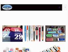 Tablet Screenshot of magicprint.co.za