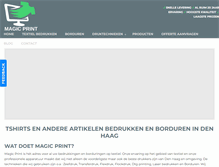 Tablet Screenshot of magicprint.nl